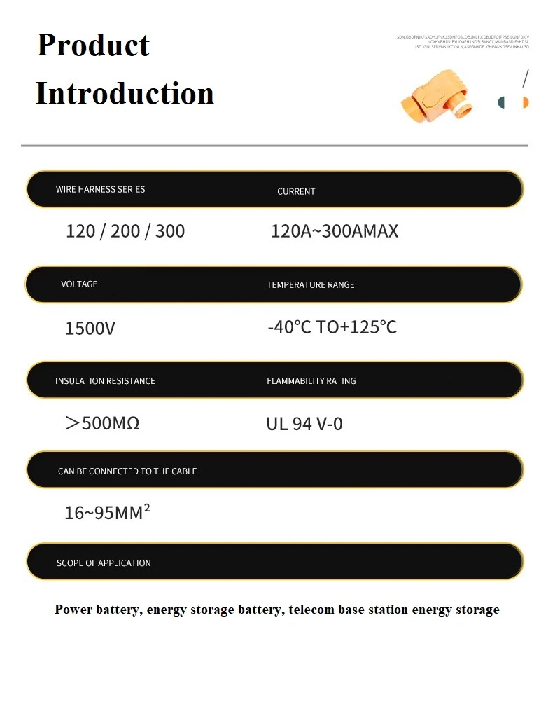 120a connector datasheet 120a connector datasheet